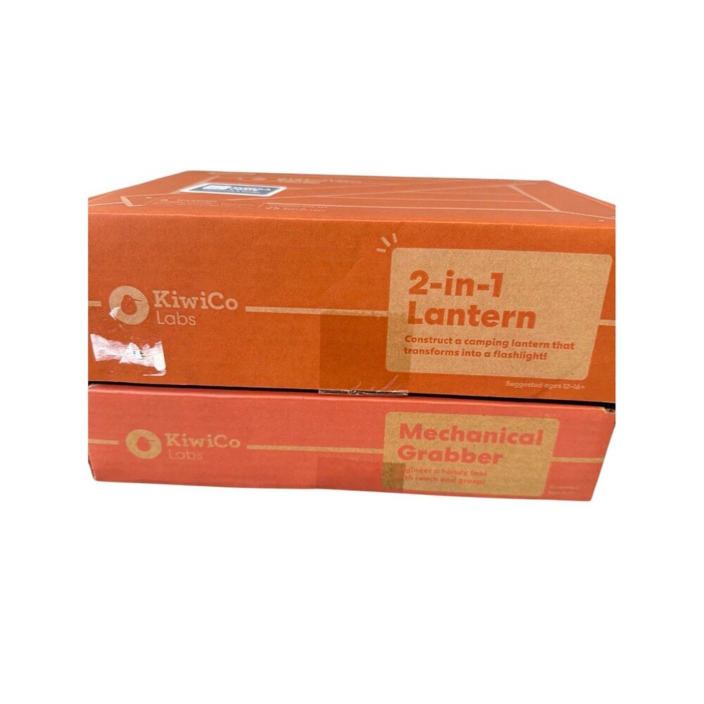 Kiwi Co Labs 2-1 Lantern & Mechanical Grabber 12+ New Eureka Crate